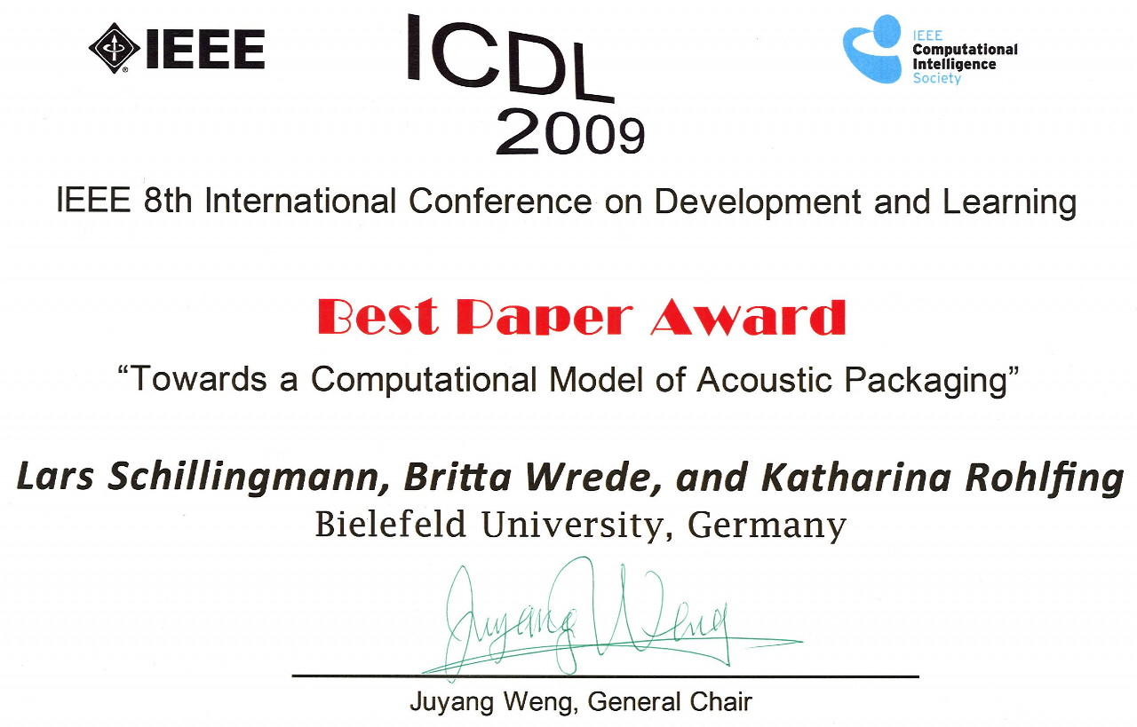 Best Paper Award